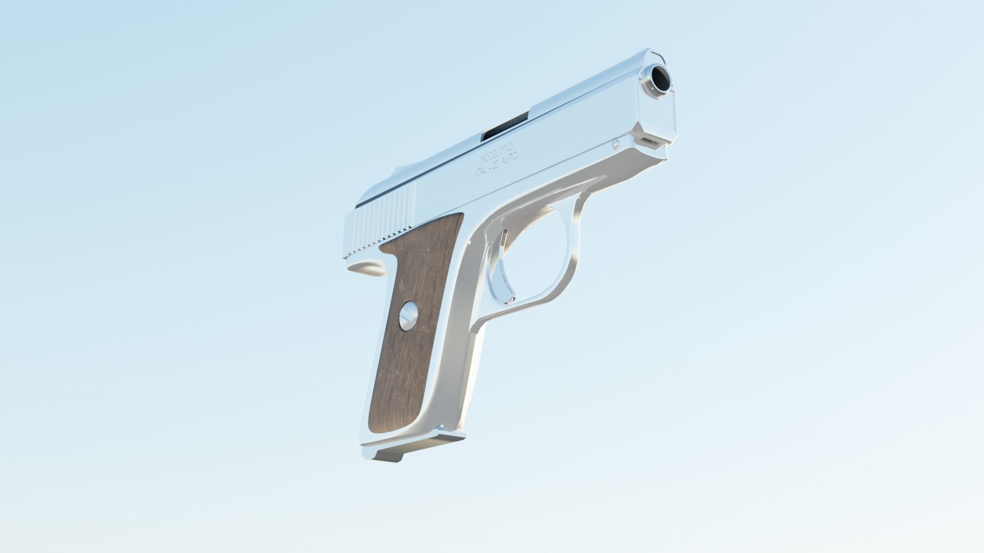 mp-25 pistol high quality 3D model_2