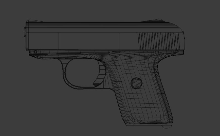 mp-25 pistol high quality 3D model_3