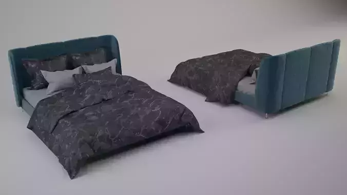 Modern bed