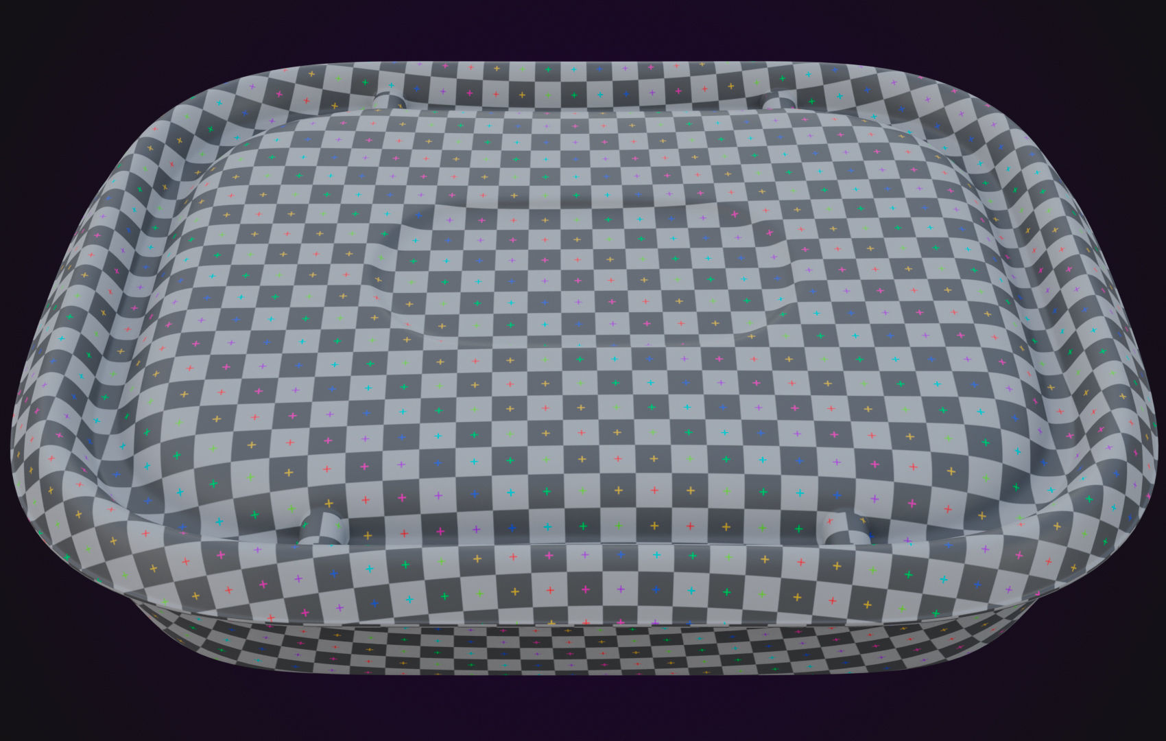 Round Food Cardboard Container - Disposable 3D model_23