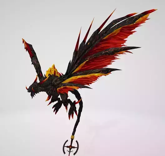 Volcanicdramon fiery dragon