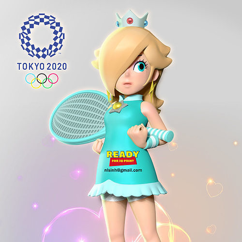 Rosalina - Olympic Tokyo 2020 3D print model