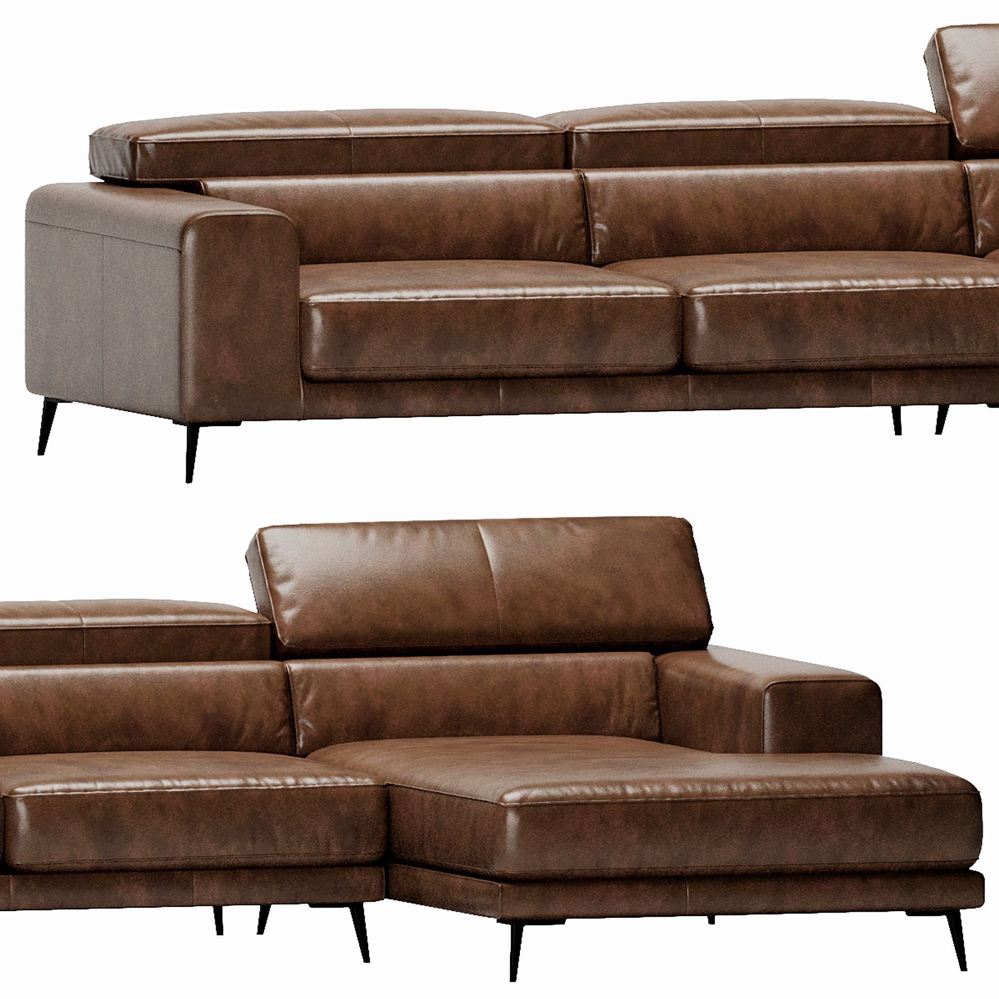 Ditre Italia Anderson Chaise Lounge 3D model_13