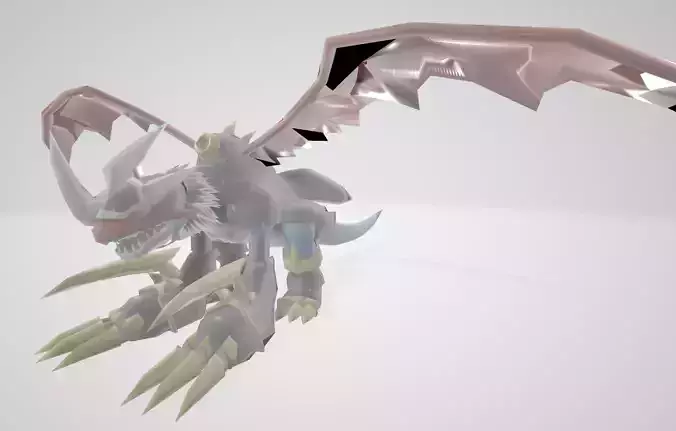 Imperialdarmon dragon with wings