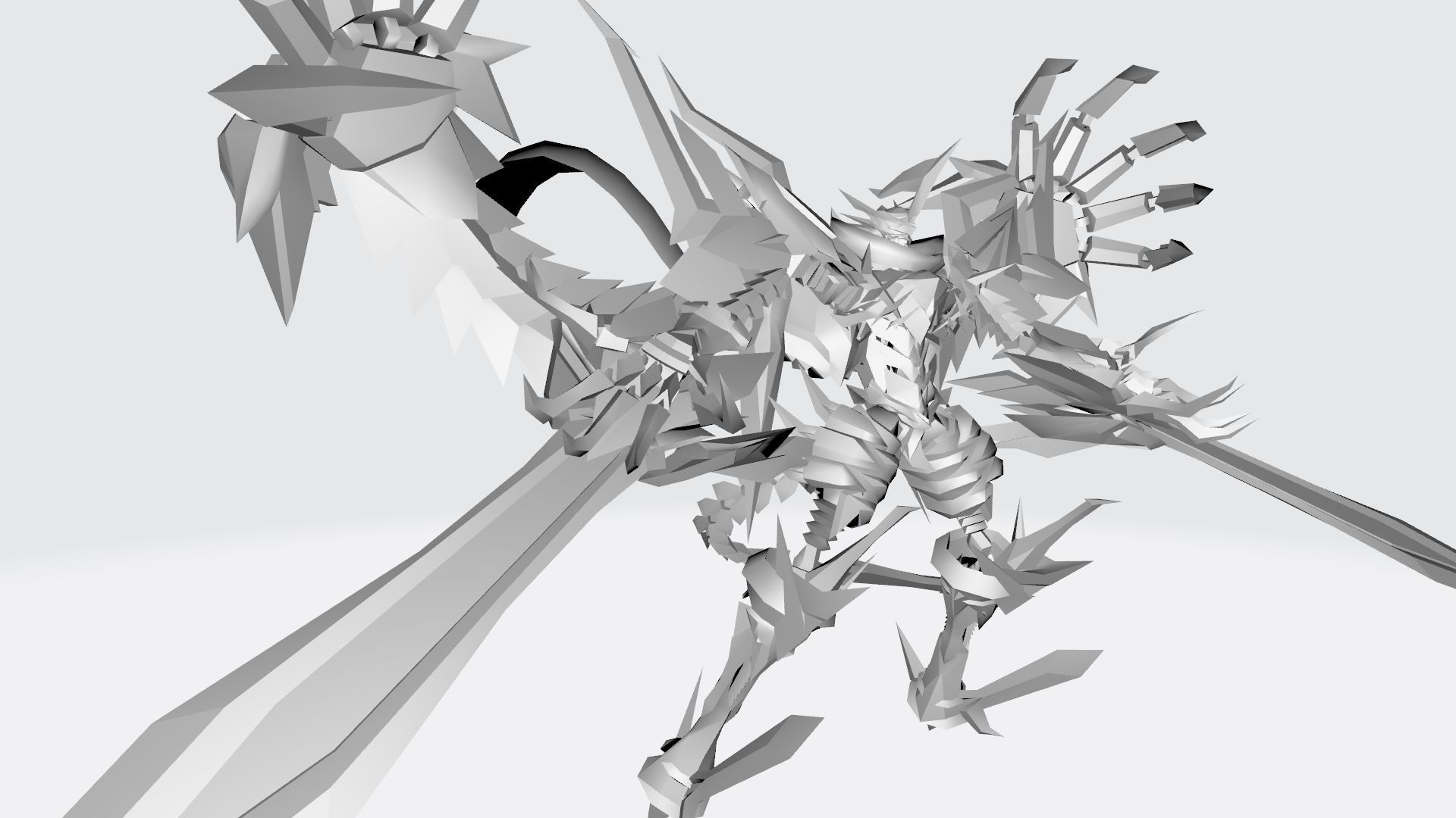 Jesmon X golden dragon 3D print model_1