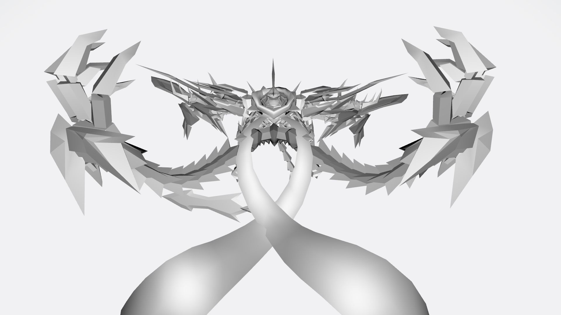 Jesmon X golden dragon 3D print model_3