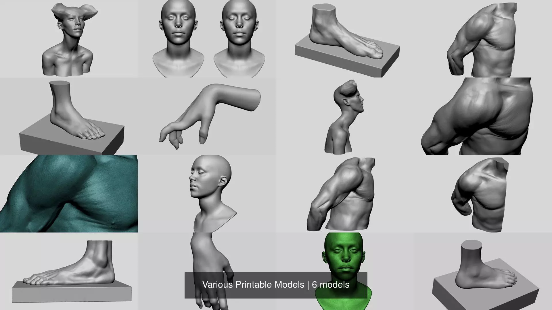 Various Printable Models 3D Model Collection_0