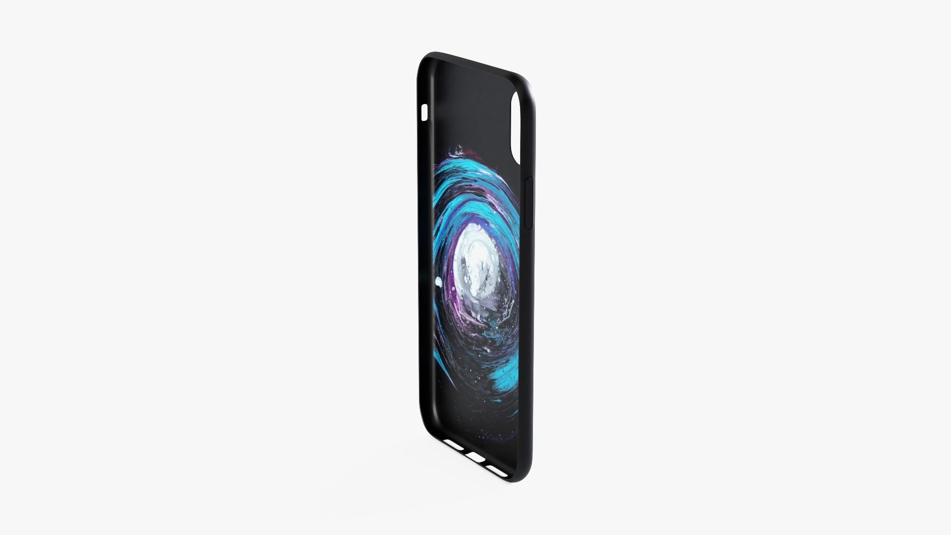 iPhone XS Max Case 3 Low-poly 3D model_7