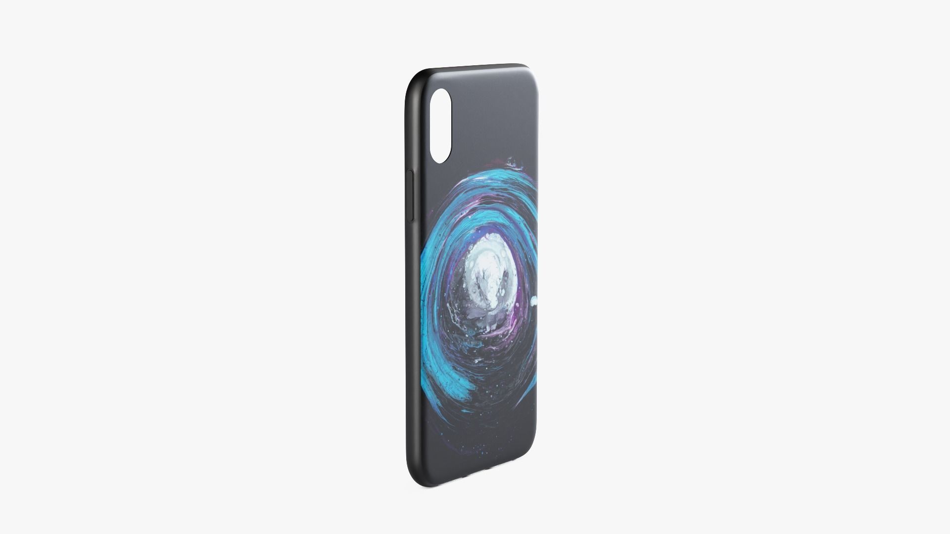 iPhone XS Max Case 3 Low-poly 3D model_2