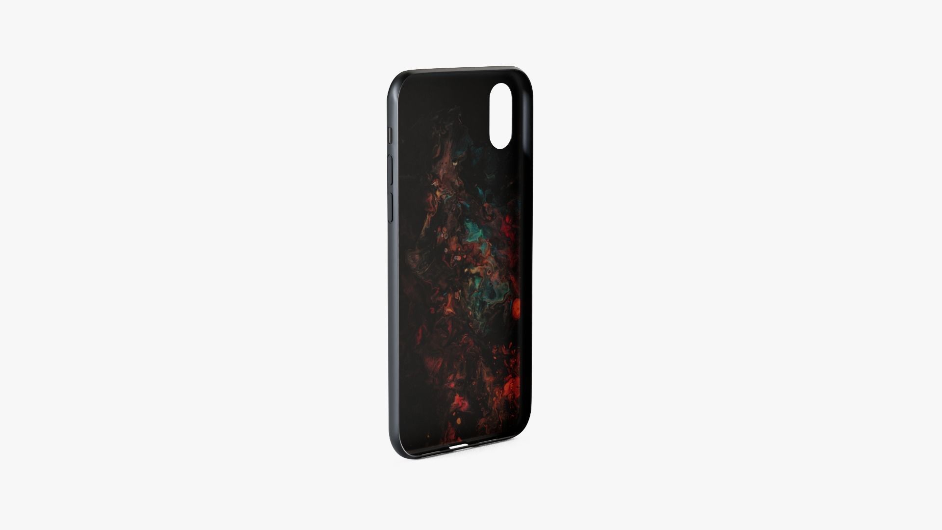 iPhone XS Max Case 4 Low-poly 3D model_4