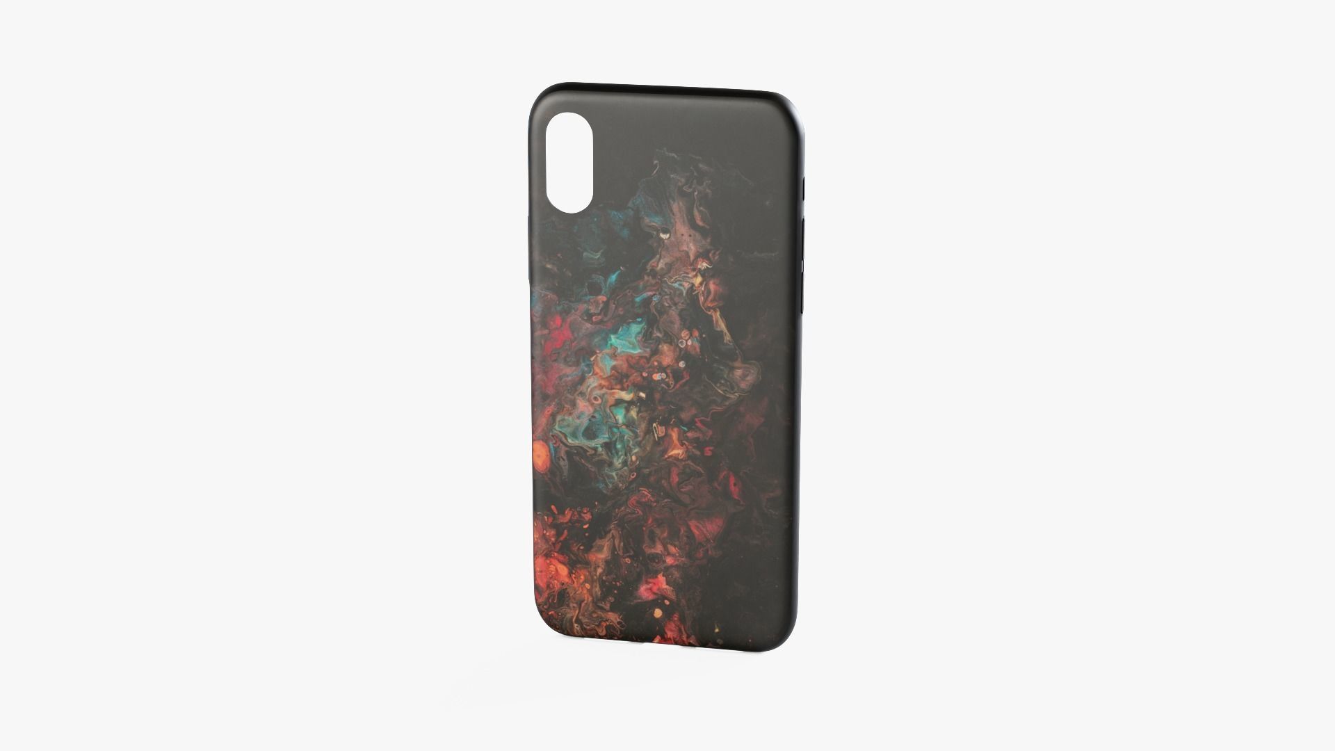 iPhone XS Max Case 4 Low-poly 3D model_12