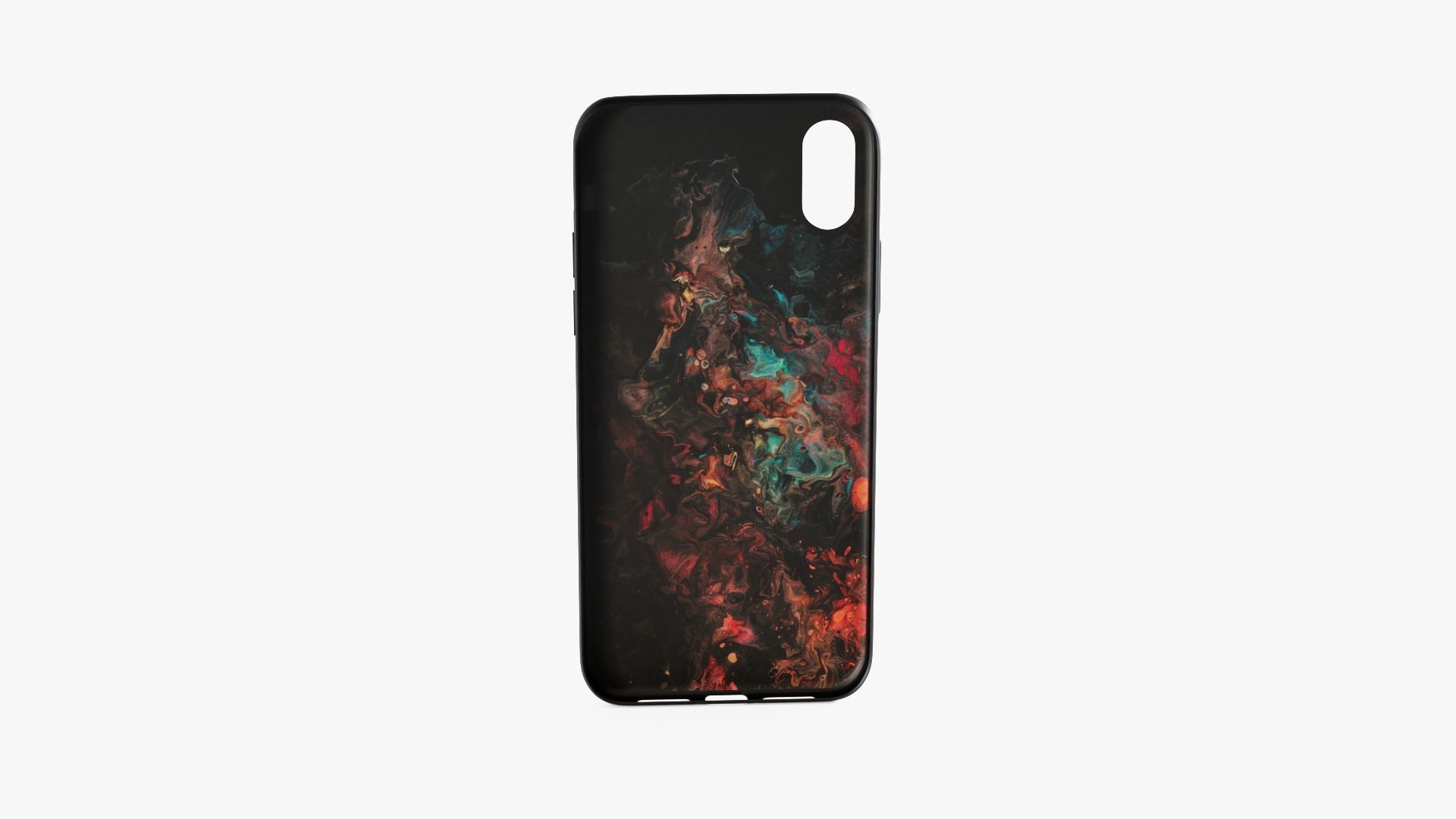 iPhone XS Max Case 4 Low-poly 3D model_9