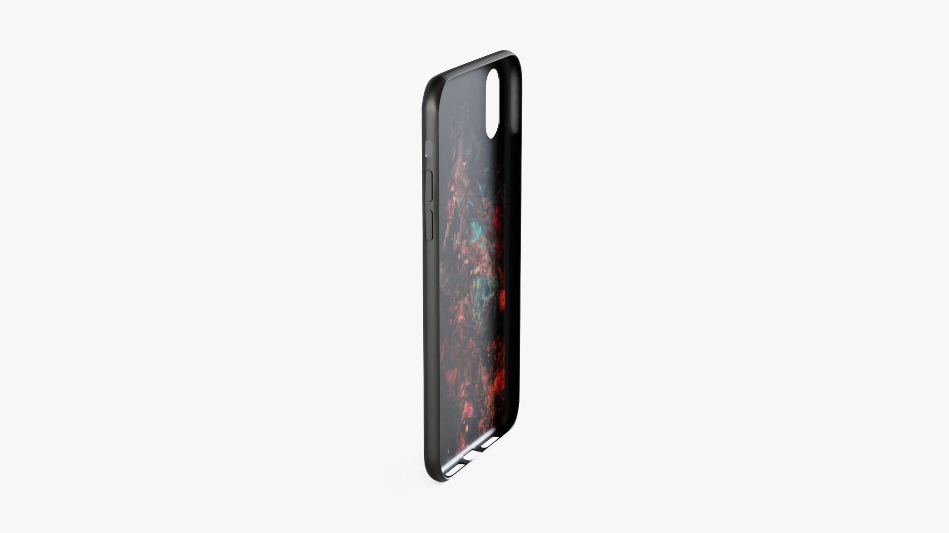 iPhone XS Max Case 4 Low-poly 3D model_11