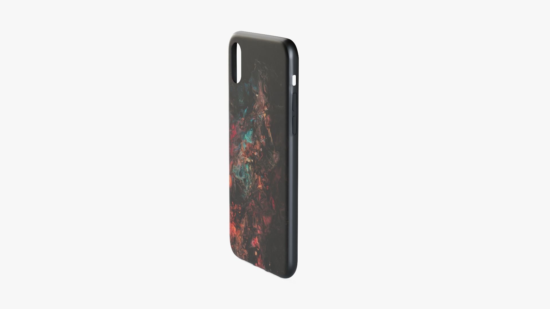 iPhone XS Max Case 4 Low-poly 3D model_3
