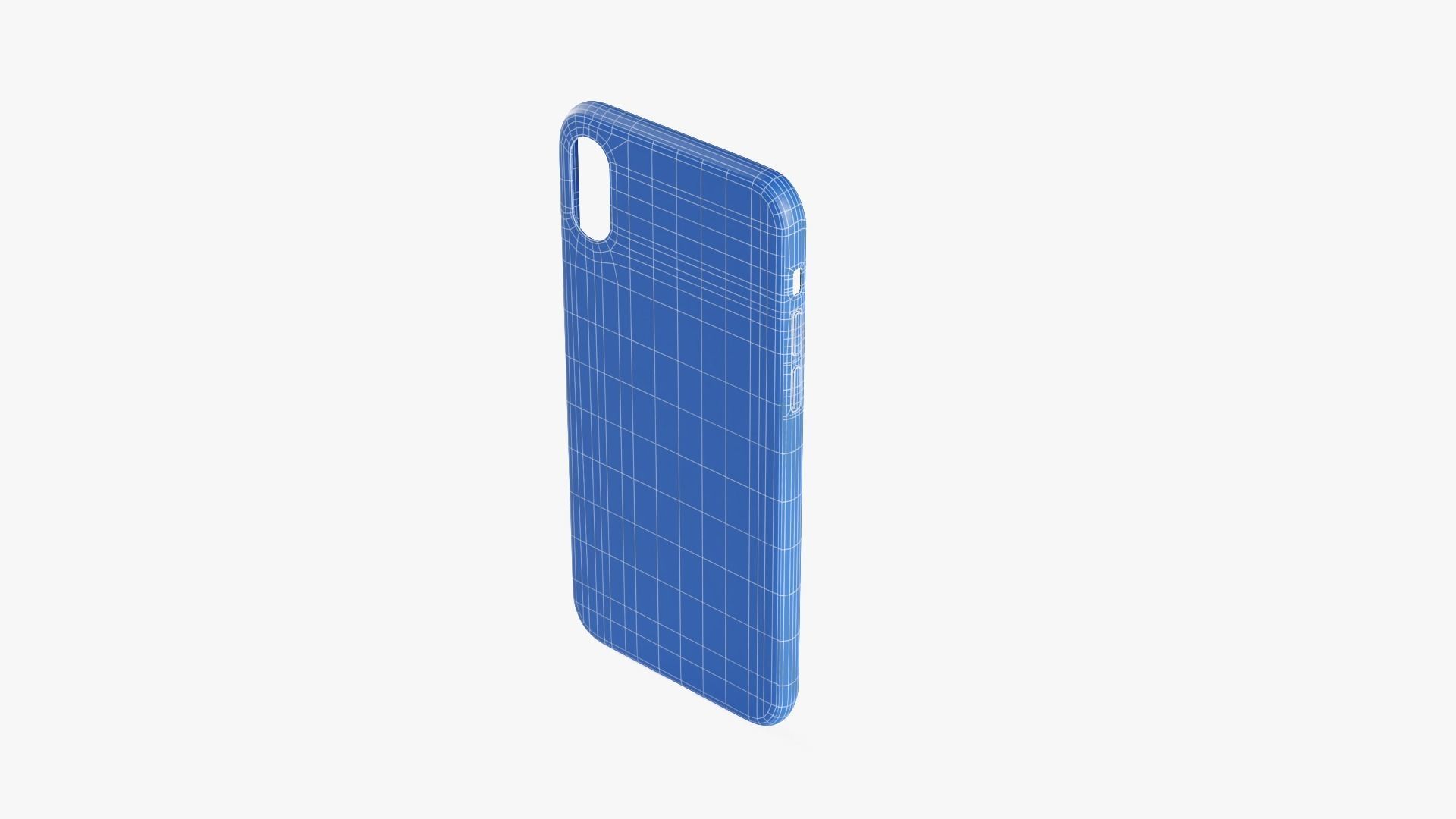 iPhone XS Max Case 4 Low-poly 3D model_21