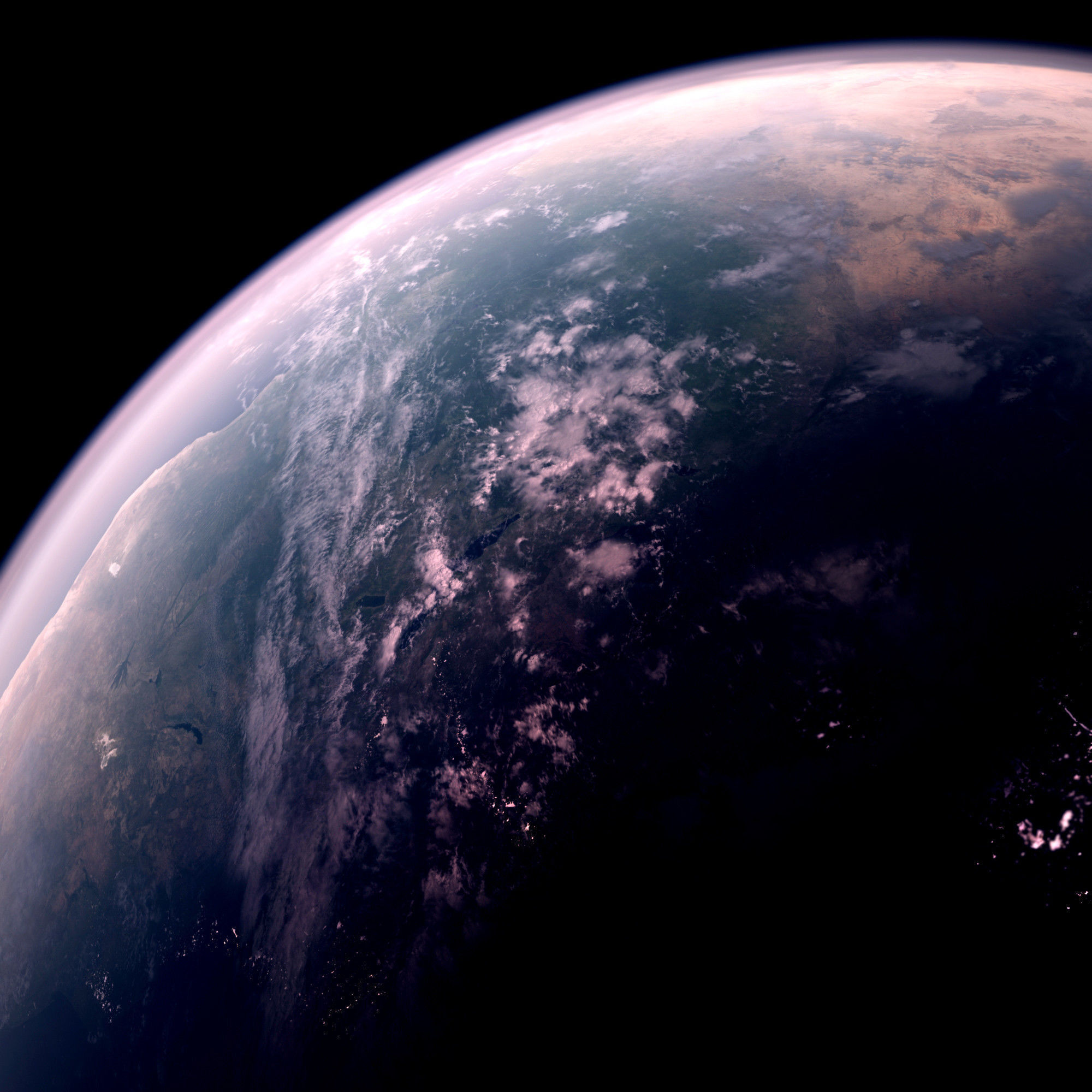 86K Photorealistic Earth 3D model_7