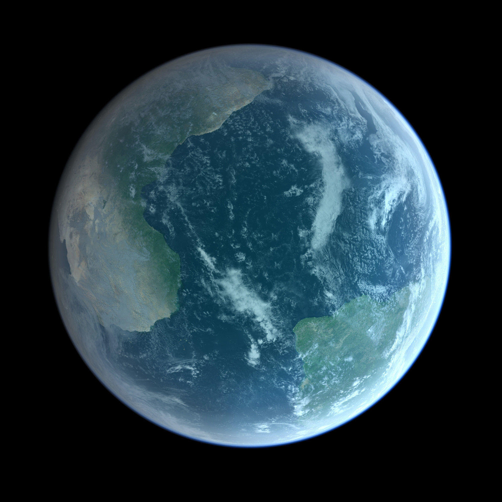 86K Photorealistic Earth 3D model_6