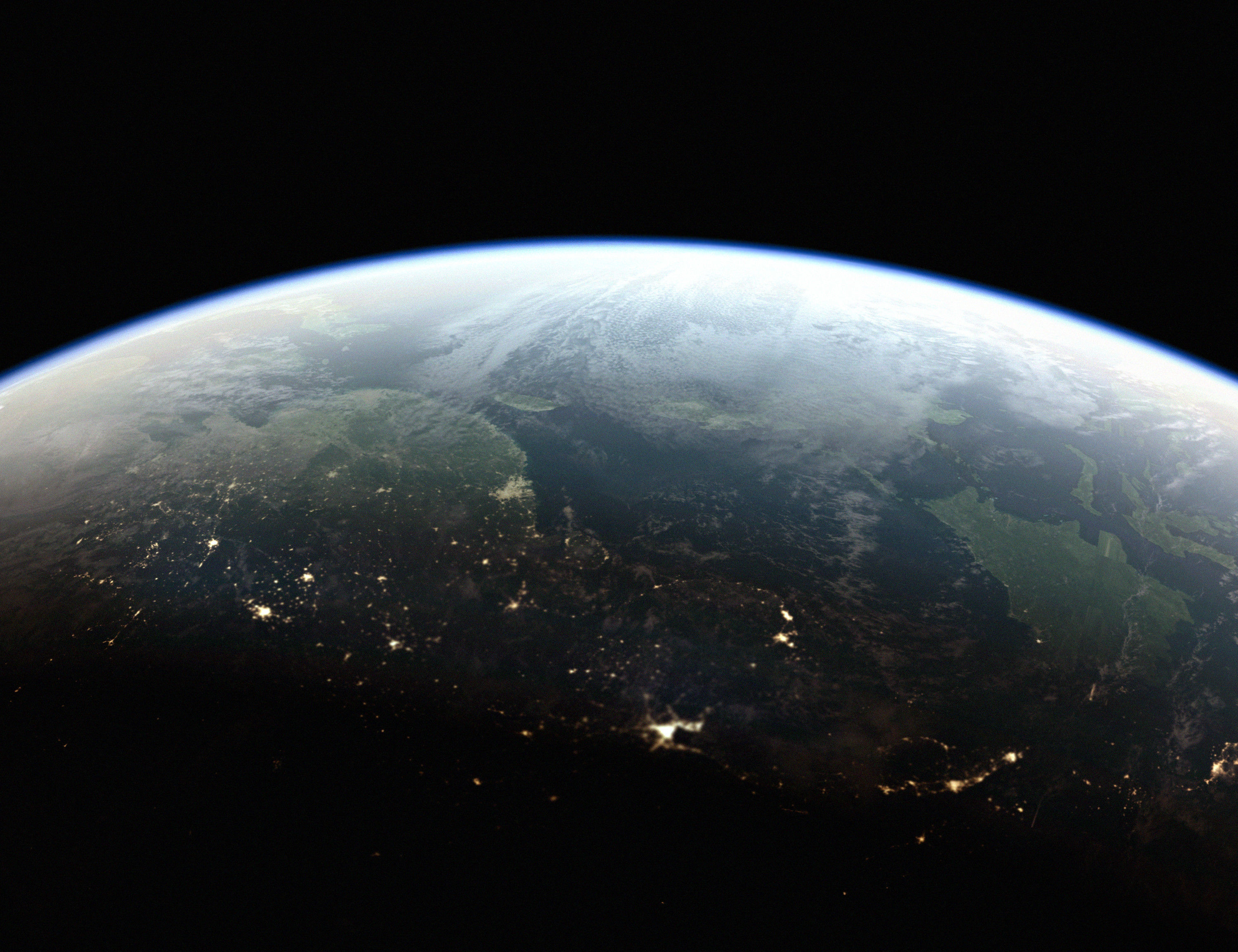 86K Photorealistic Earth 3D model_2