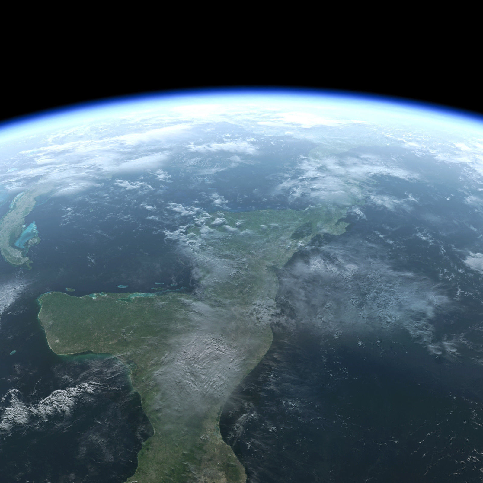 86K Photorealistic Earth 3D model_3