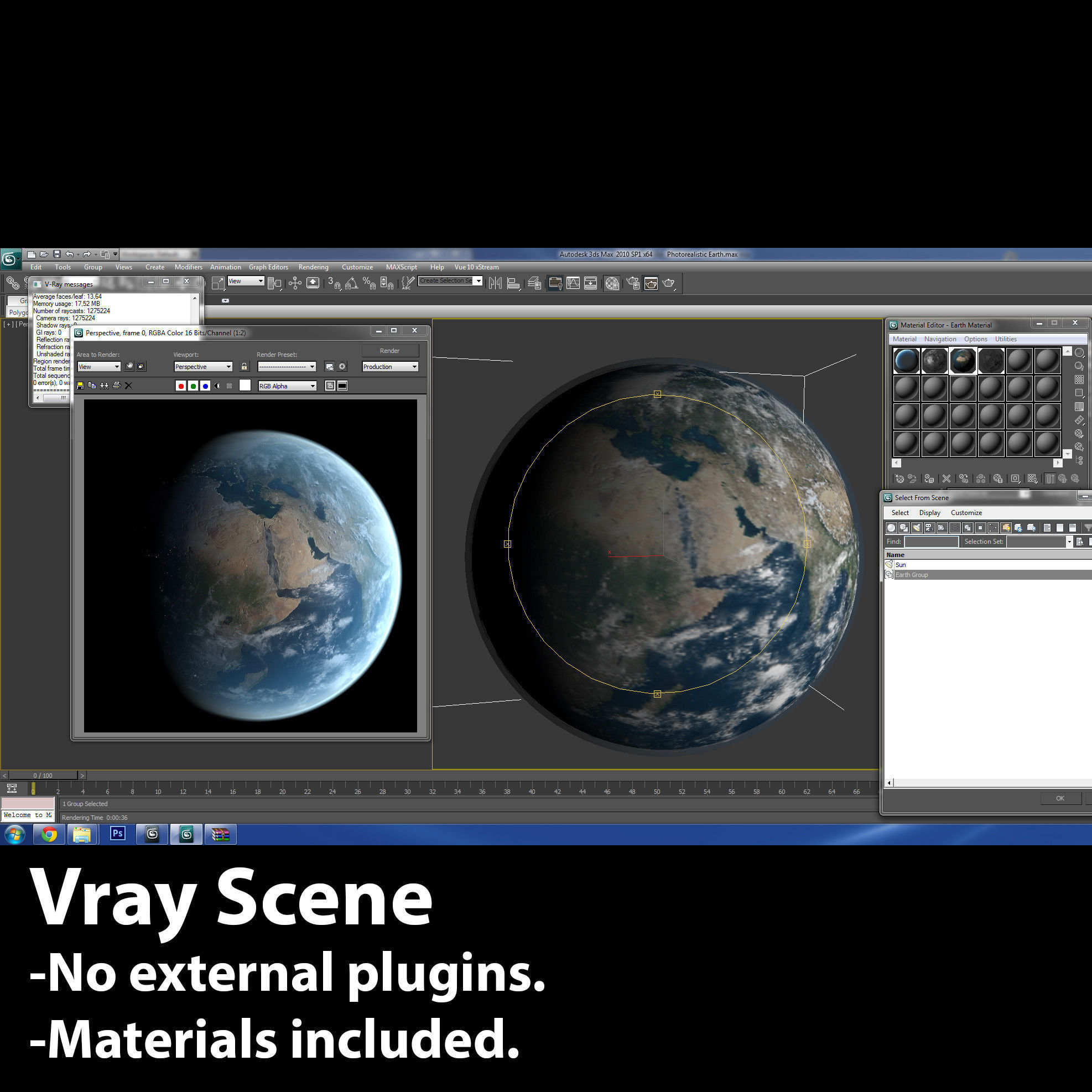 86K Photorealistic Earth 3D model_21