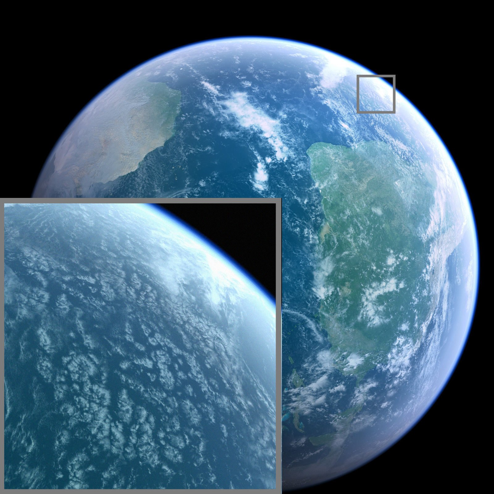 86K Photorealistic Earth 3D model_10