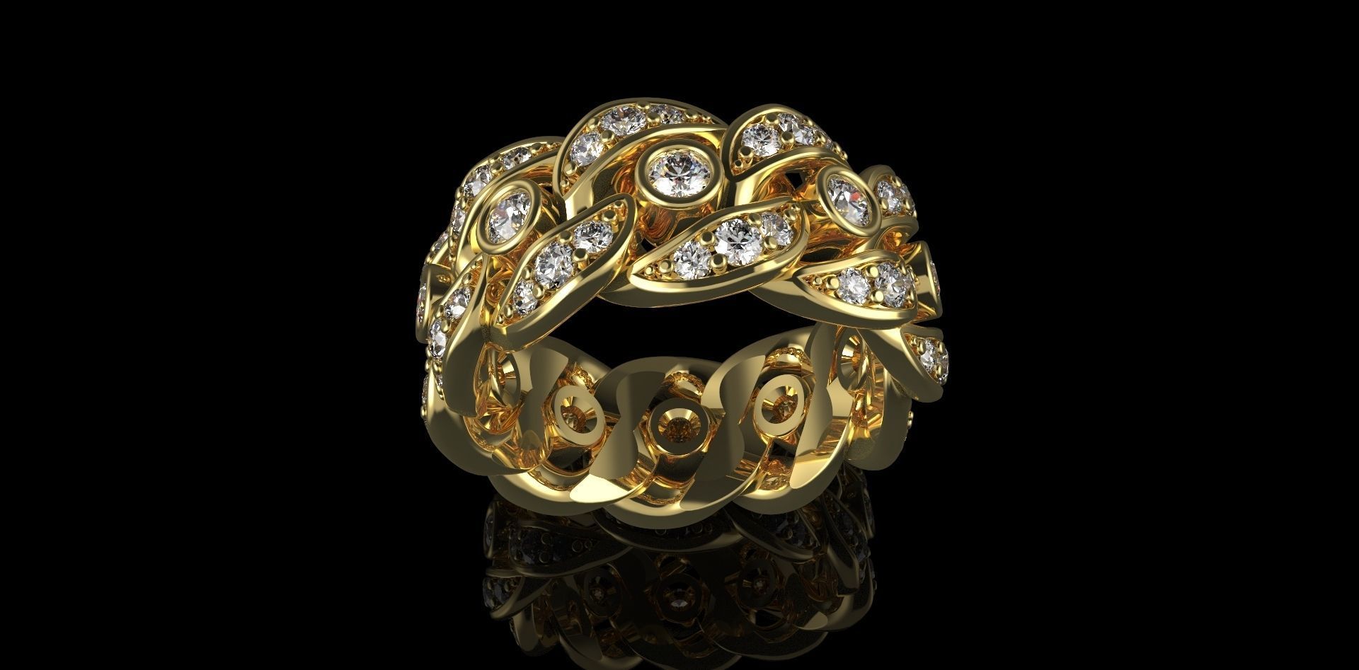 Gold N854 3D print model_2