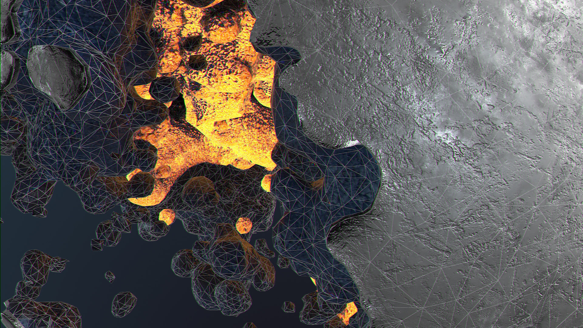 Antimatter Particle PBR Low-poly 3D model_17