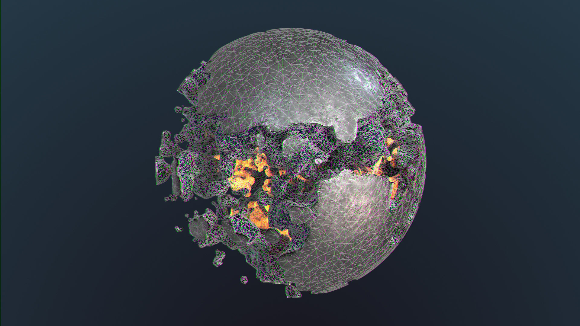 Antimatter Particle PBR Low-poly 3D model_14