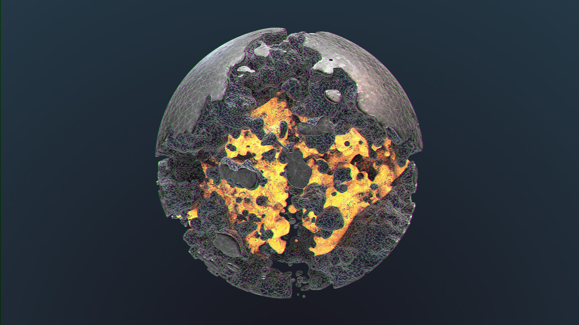 Antimatter Particle PBR Low-poly 3D model_8