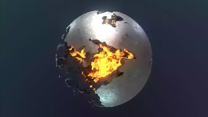 Antimatter Particle PBR Low-poly 3D model Antimatter Particle PBR Low-poly 3D model