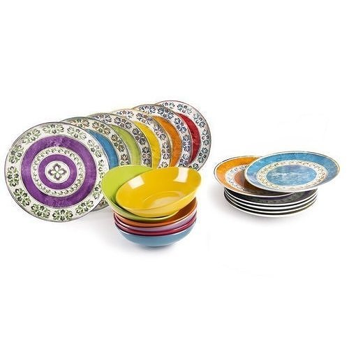 Kian 18 Piece Dinnerware Set 3D model