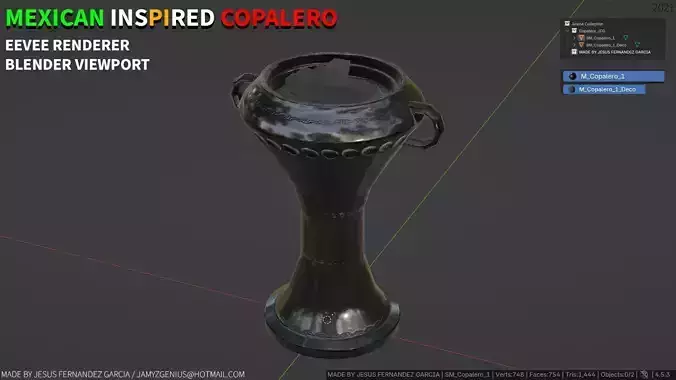 Mexican Inspired Copalero JFG