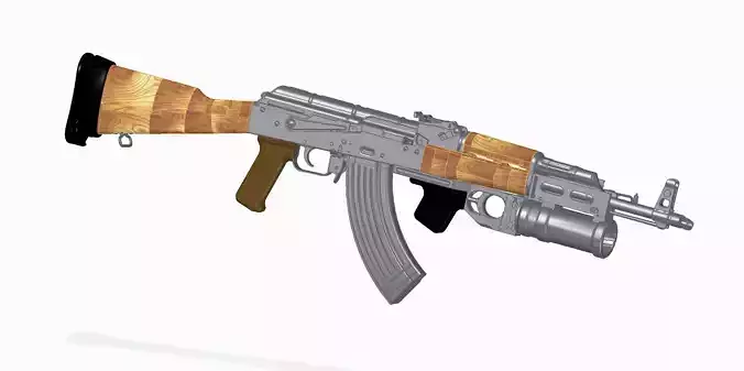 GP-25 acessories 3D model