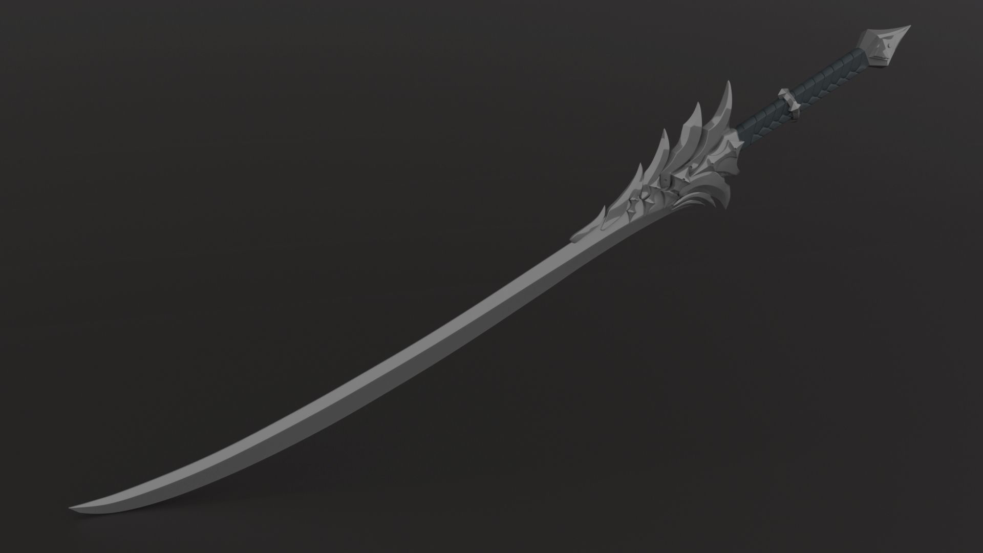 Castlevania Lords of Shadow 1 and 2 Weapons Bundle Print Models 3D Model Collection_12