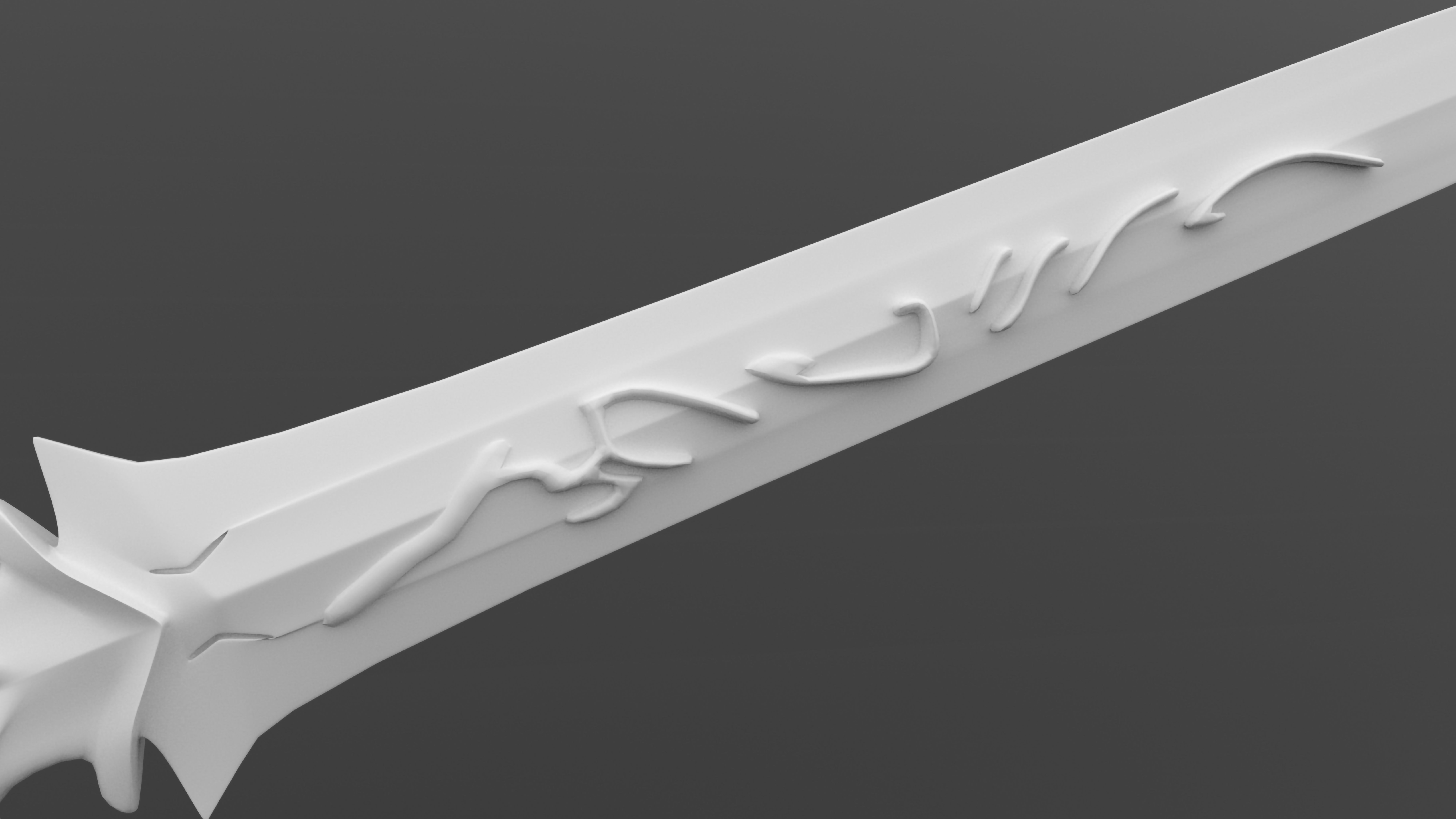 Castlevania Lords of Shadow 1 and 2 Weapons Bundle Print Models 3D Model Collection_8