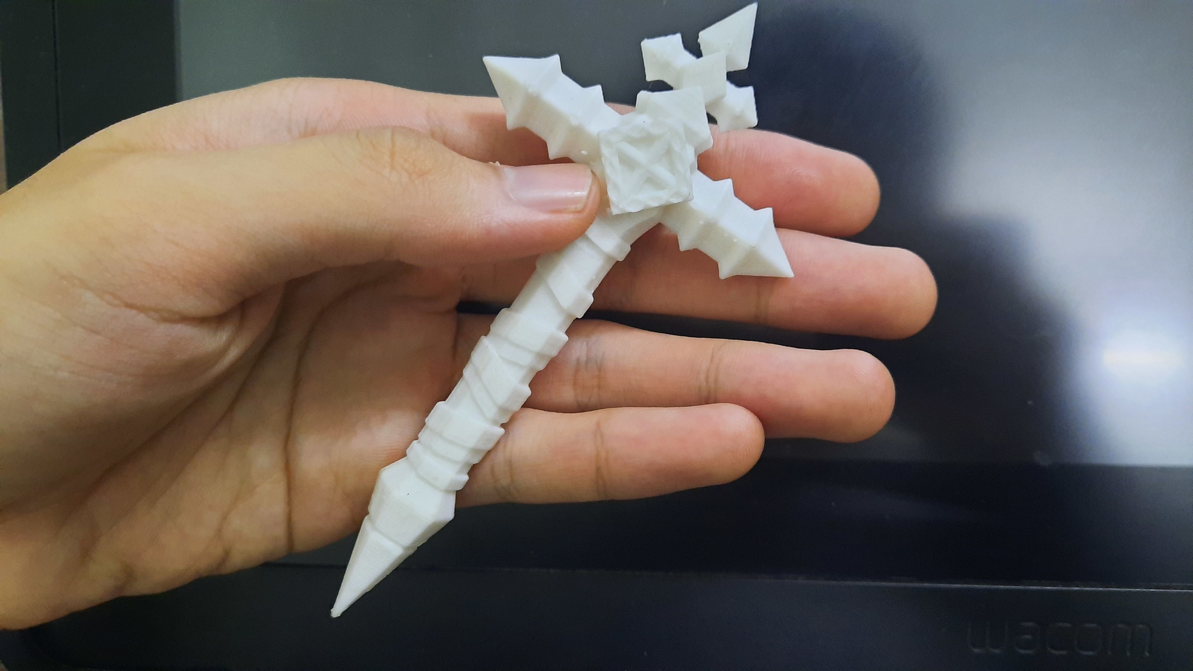 Castlevania Lords of Shadow 1 and 2 Weapons Bundle Print Models 3D Model Collection_4