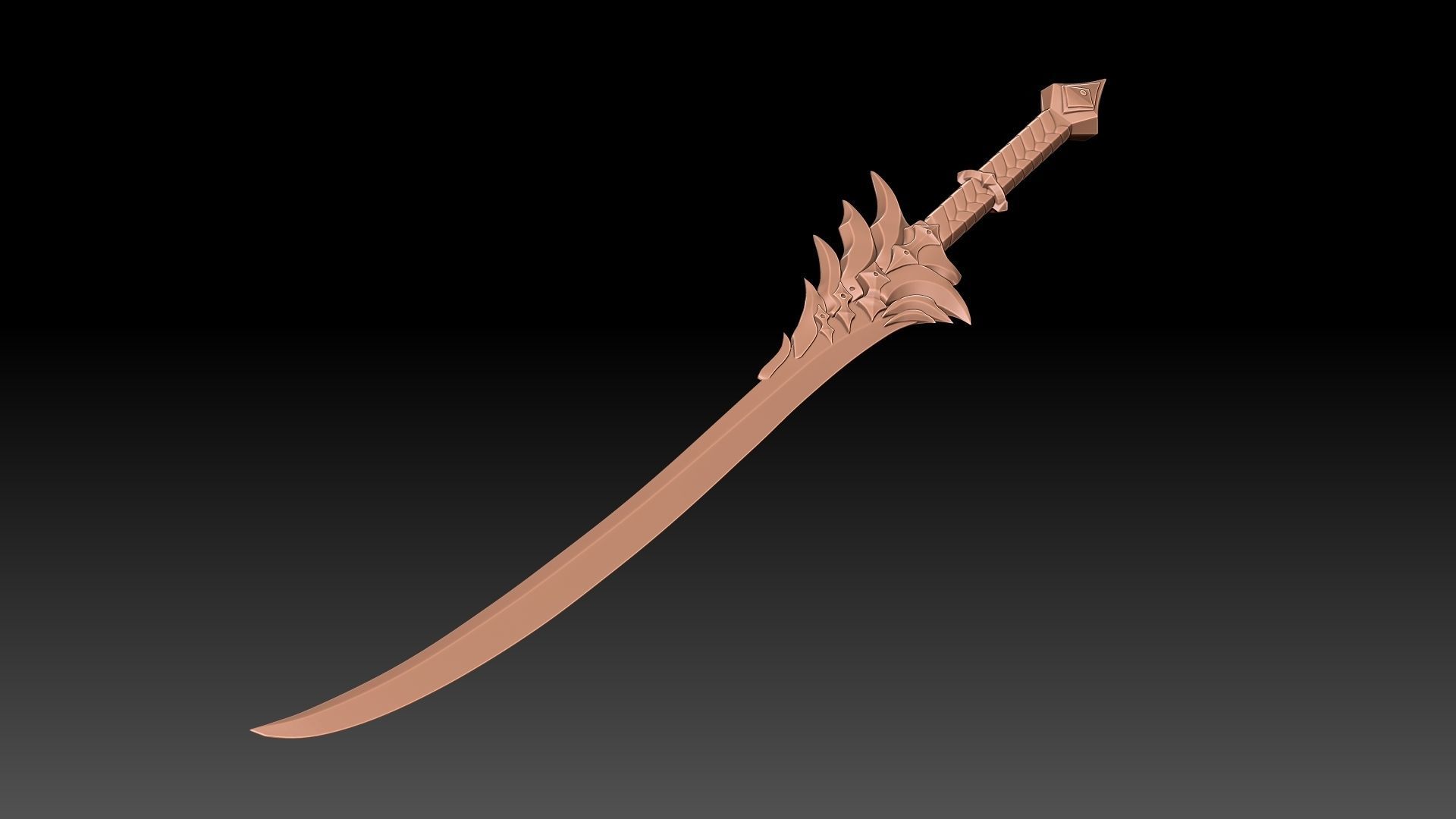 Castlevania Lords of Shadow 1 and 2 Weapons Bundle Print Models 3D Model Collection_17