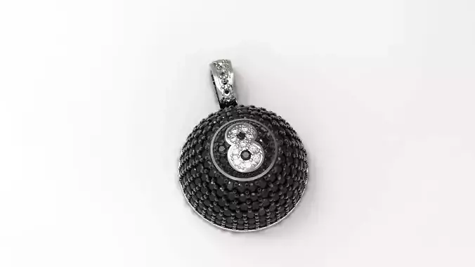 peandents  billiard ball 3D print model