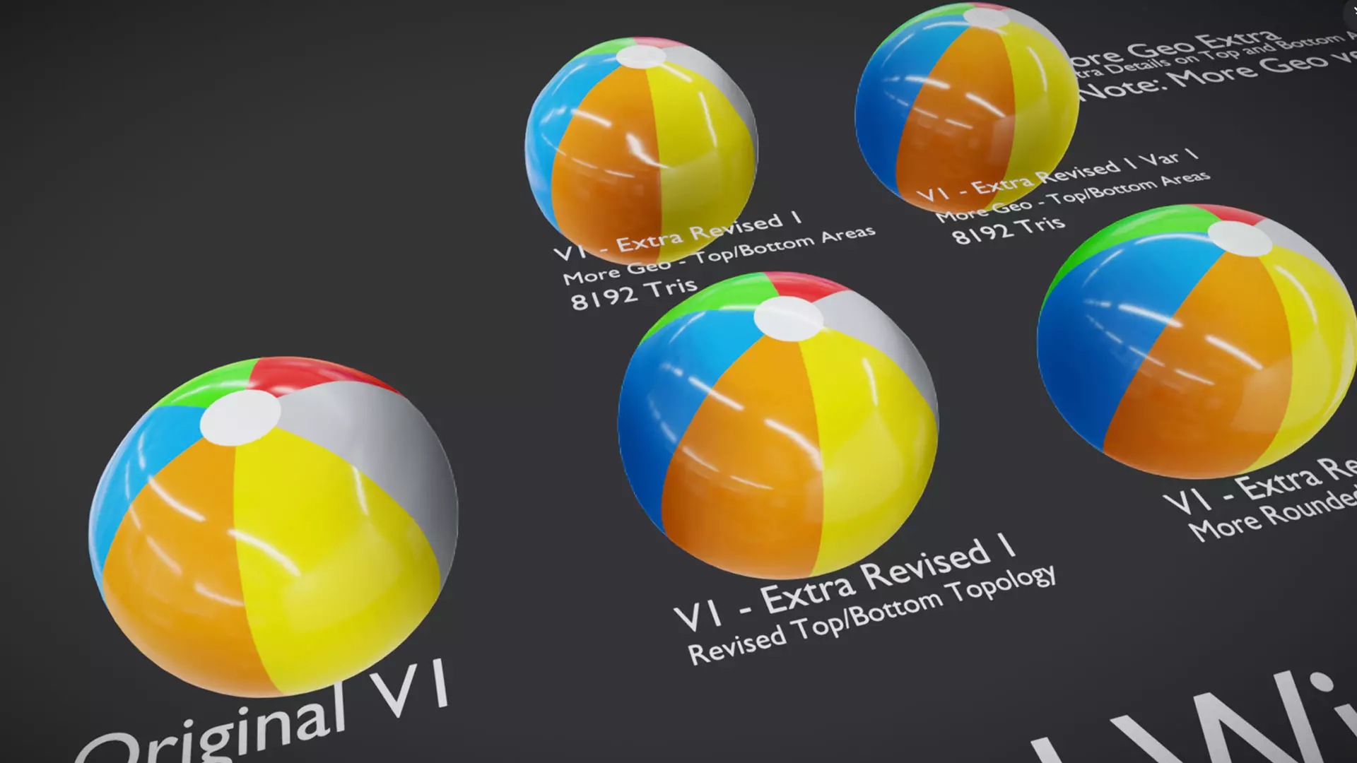 Beach Ball JFG V2 Low-poly 3D model_15