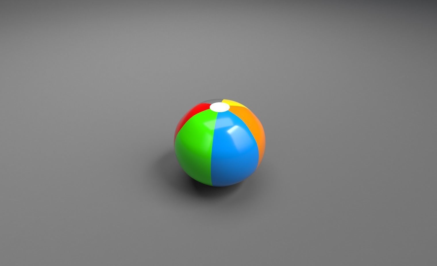 Beach Ball JFG V2 Low-poly 3D model_42