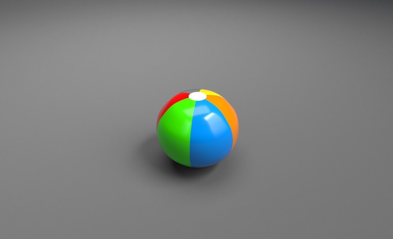 Beach Ball JFG V2 Low-poly 3D model_40