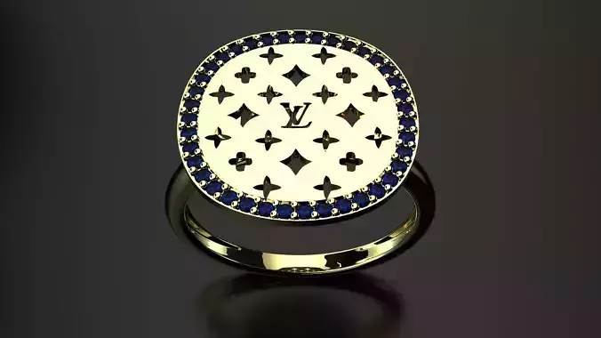 Lv ring jewellery 