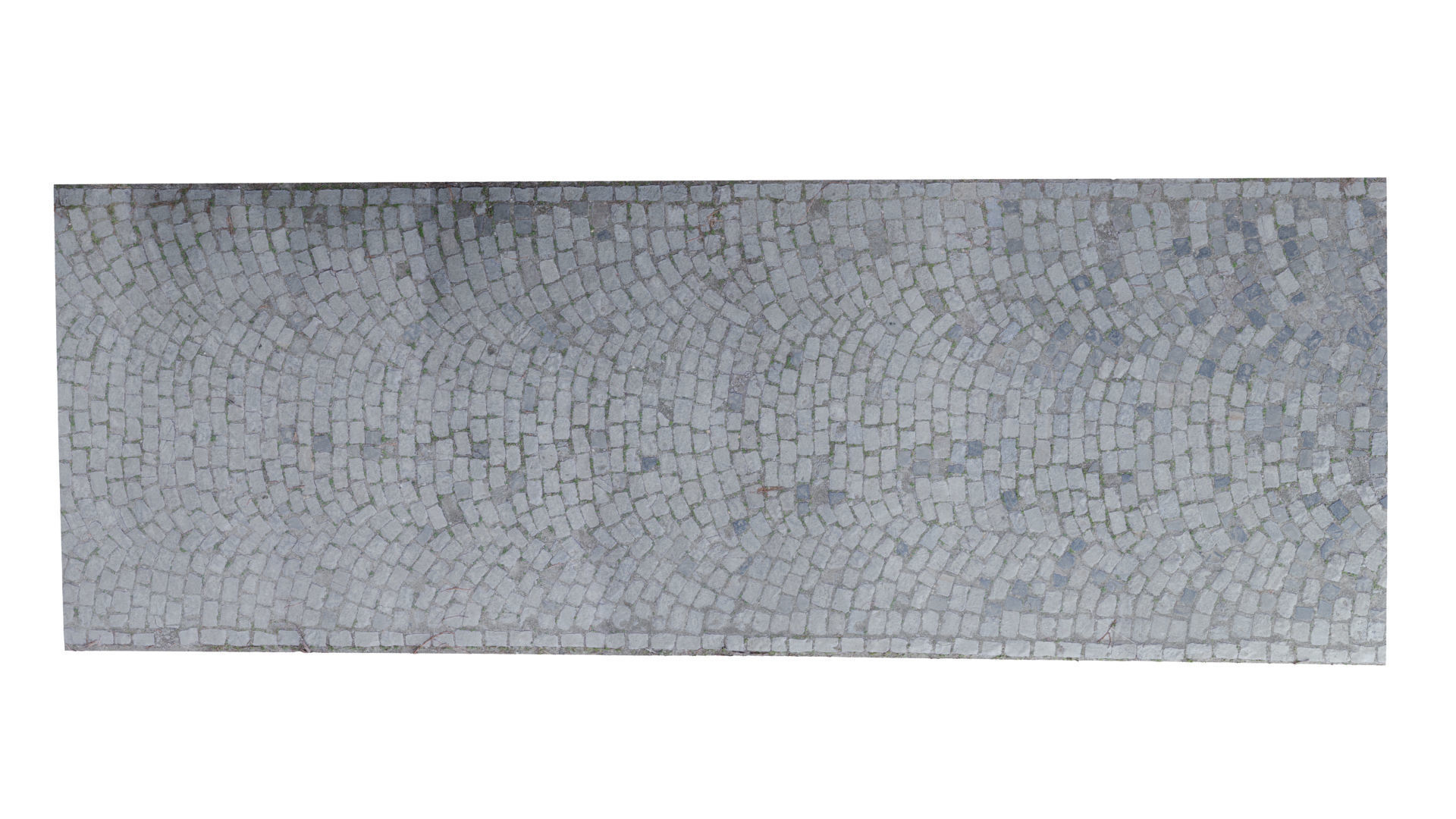 Cobblestone Rock Road Scan Low-poly 3D model_4