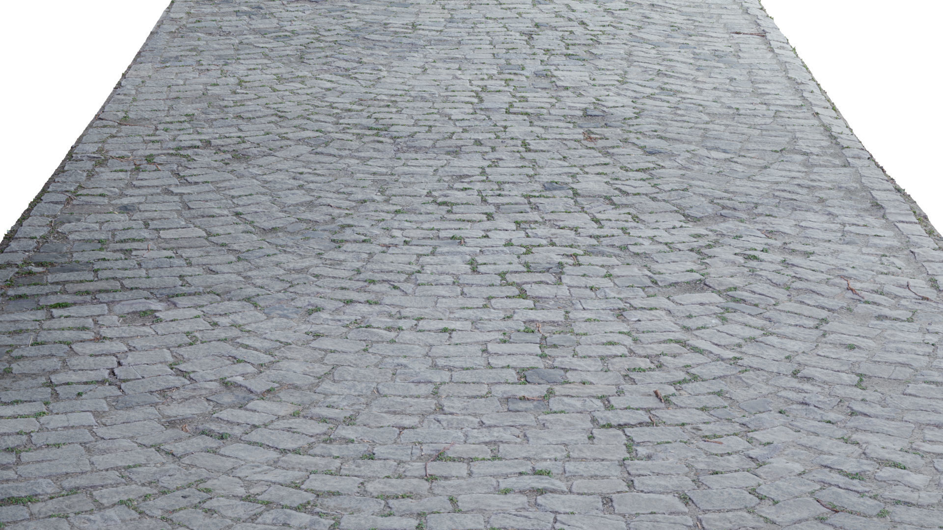 Cobblestone Rock Road Scan Low-poly 3D model_2