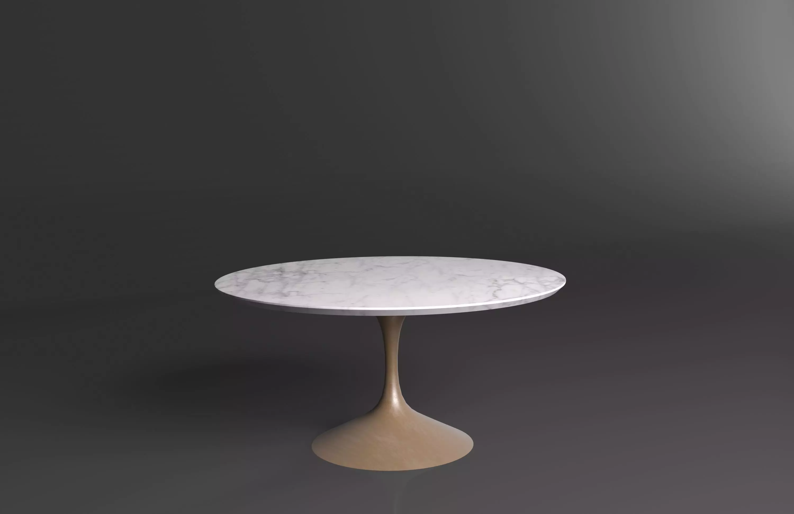 AERO MARBLE ROUND DINING TABLE 3D models 3D model_0