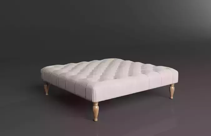 BENNETT SQUARE OTTOMAN 3D models