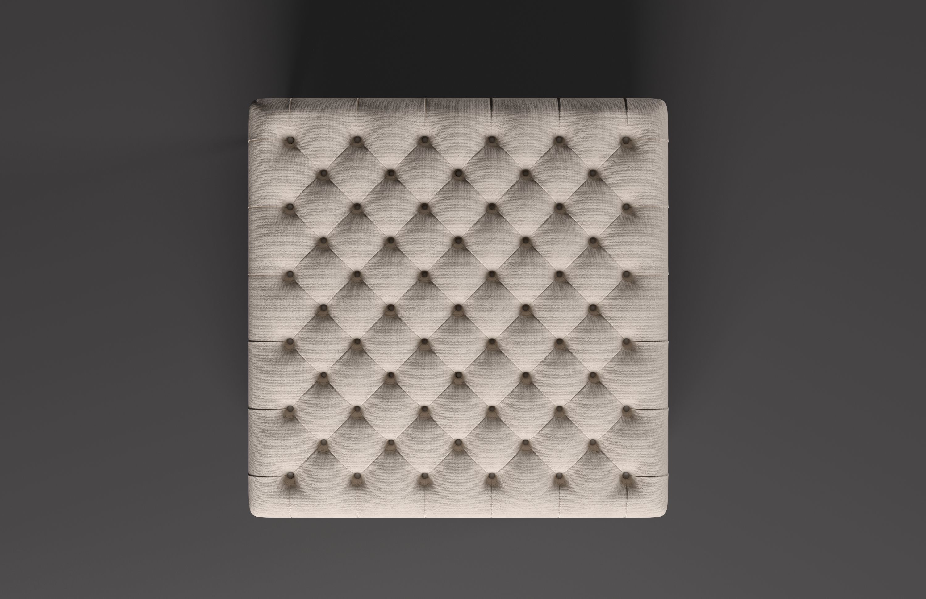 BENNETT SQUARE OTTOMAN 3D models 3D model_3