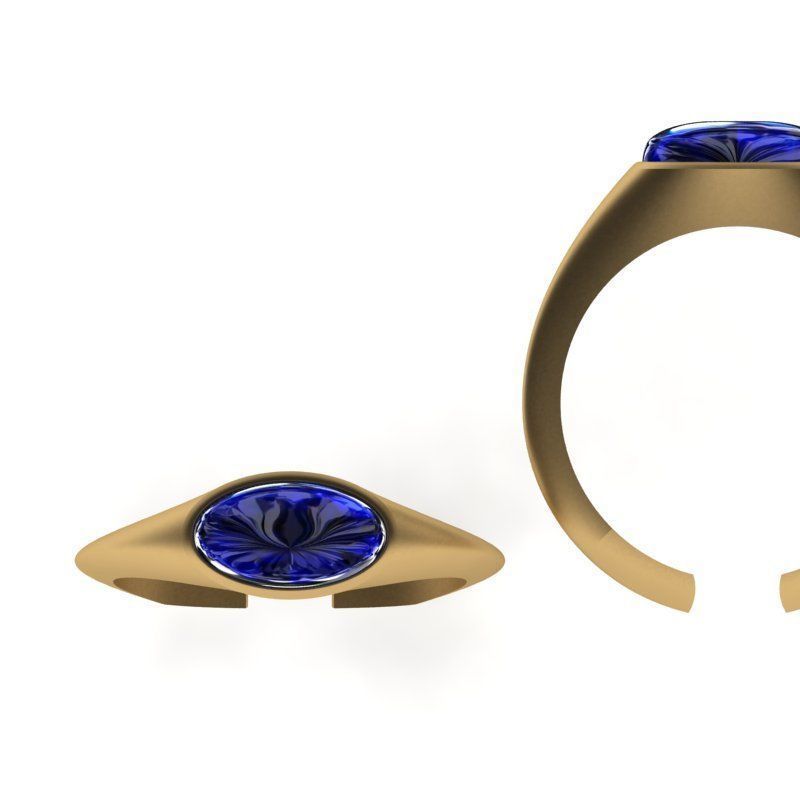 3d-model stone ring map 3D print model_8