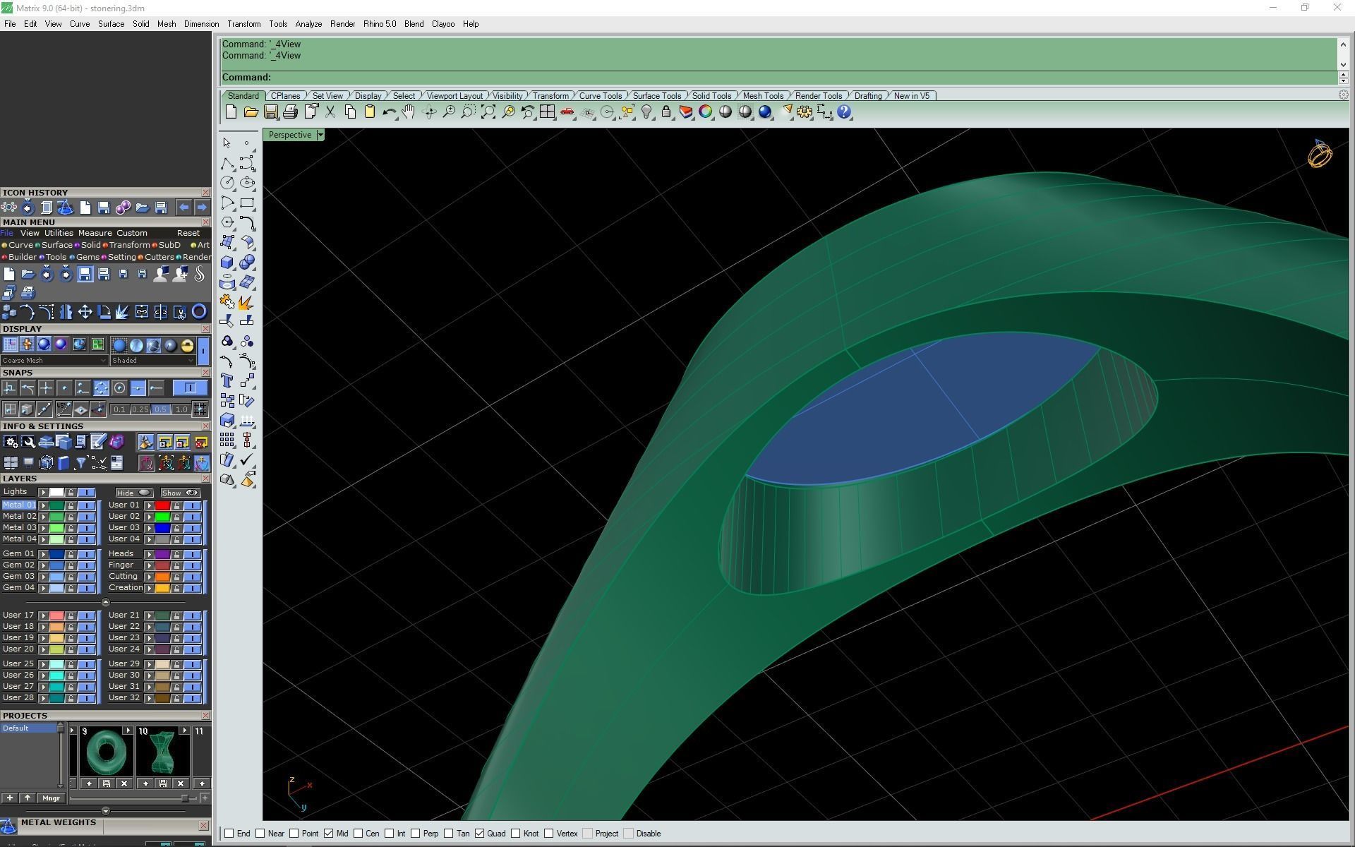 3d-model stone ring map 3D print model_13