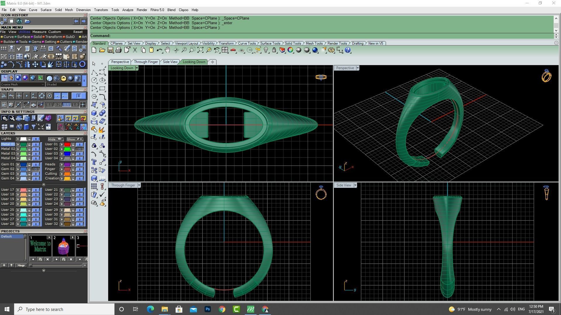 3d-model stone ring map 3D print model_18